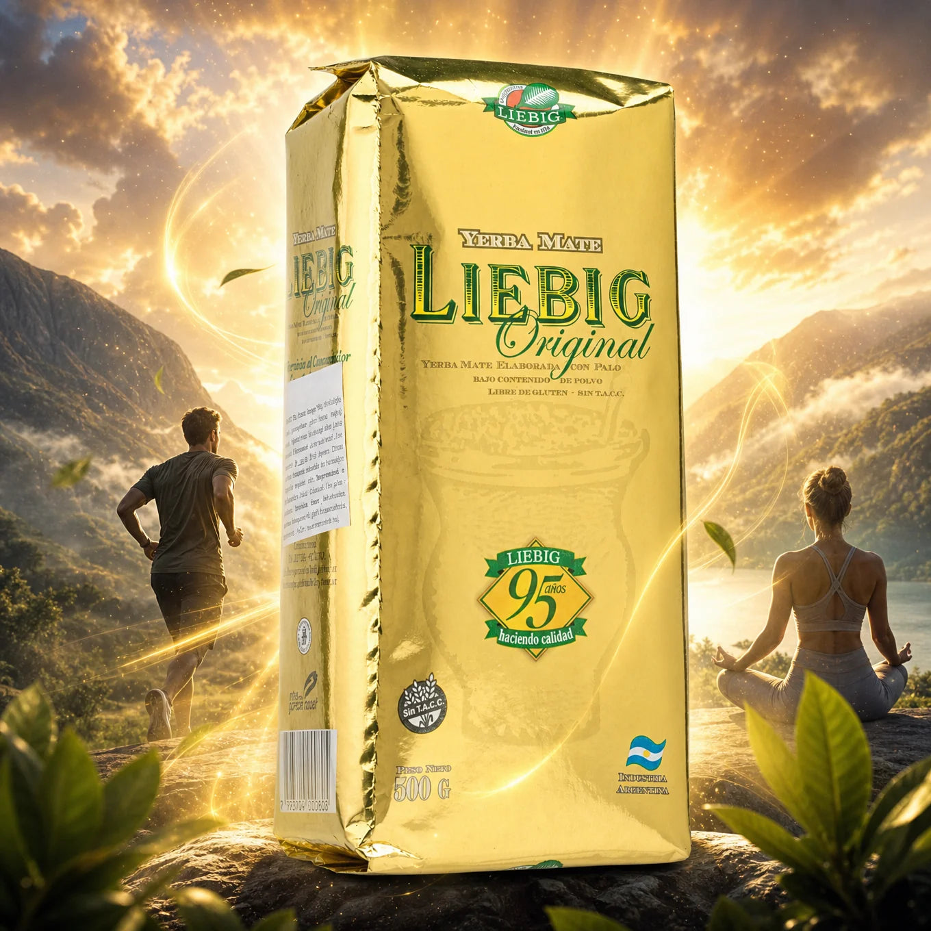 Ceai de yerba mate Liebig Original • Elaborată cu palo • 500 g