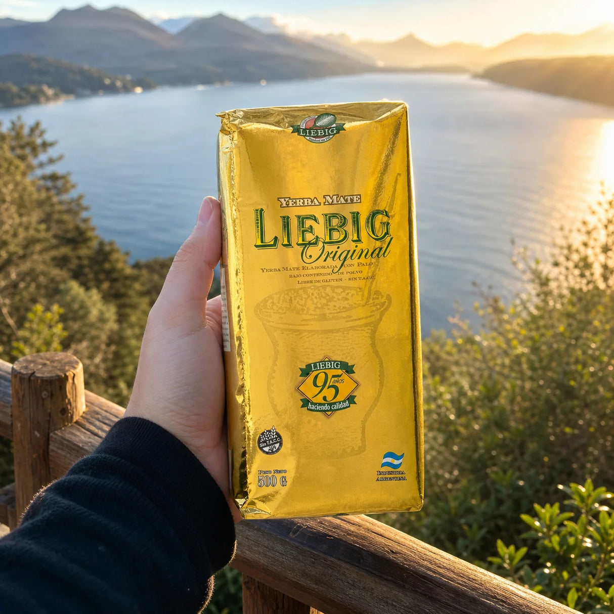 Ceai de yerba mate Liebig Original • Elaborată cu palo • 500 g
