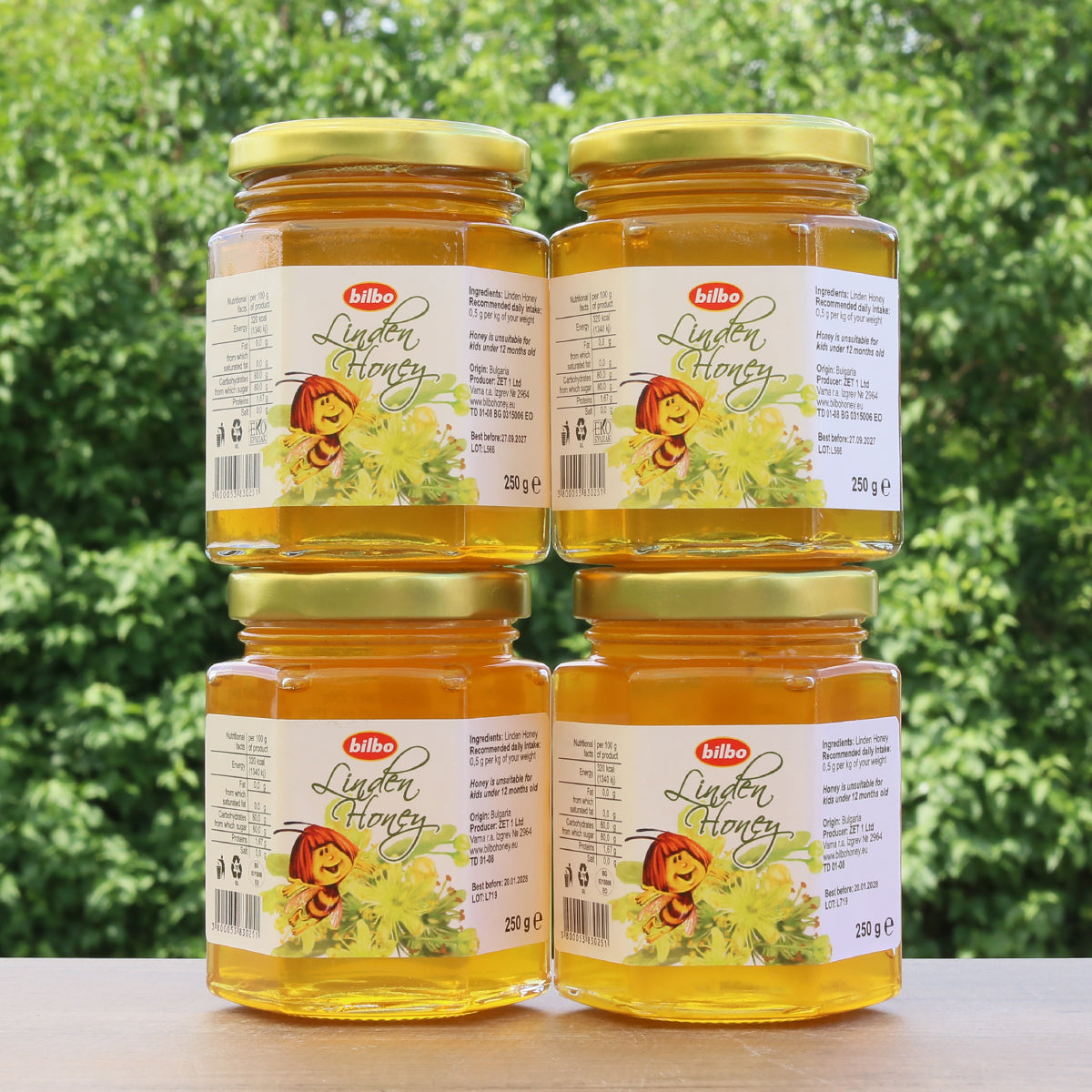 Miere crudă de tei Bilbo • 250 g