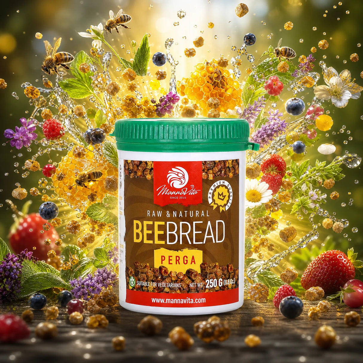 Mannavita 100% Pâine de albine • 250 g