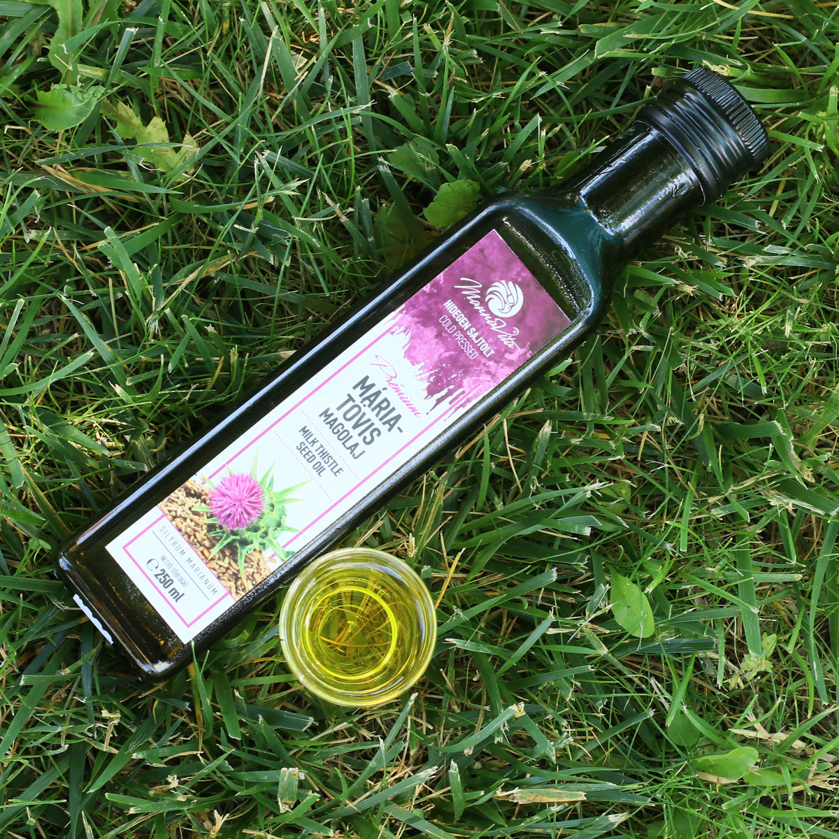 Ulei din semințe de armurariu presat la rece maghiar Mannavita • 250 ml