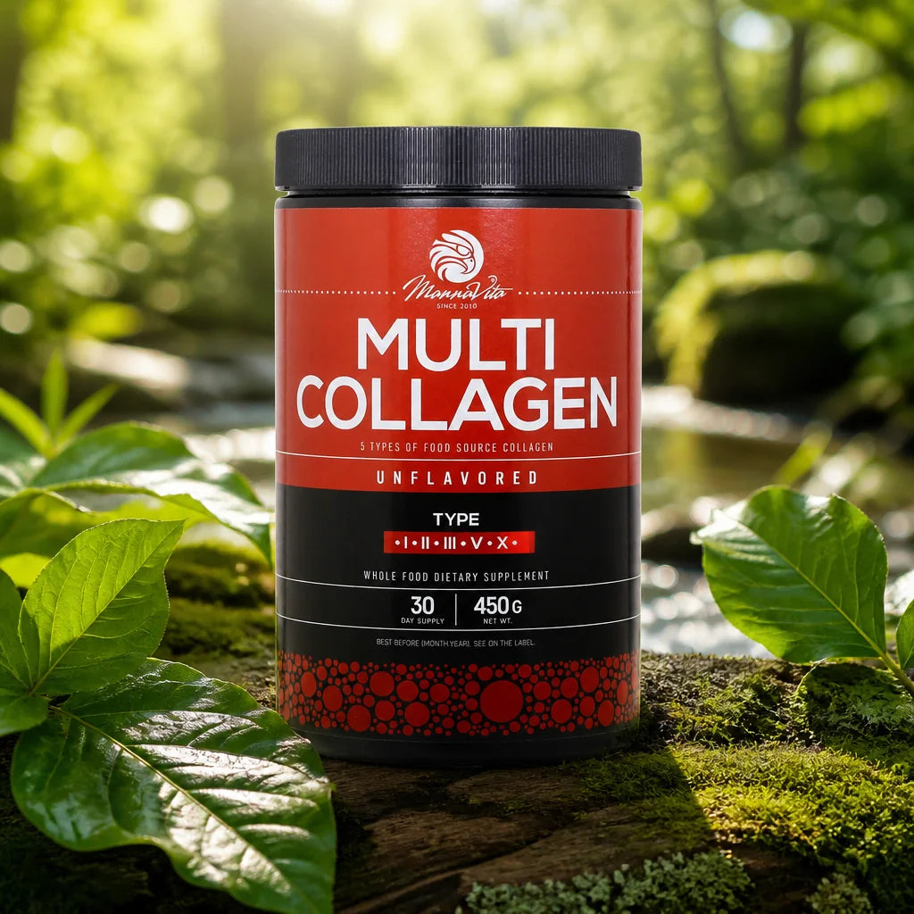 Mannavita Multi colagen pudră • Fără aromă • 450g