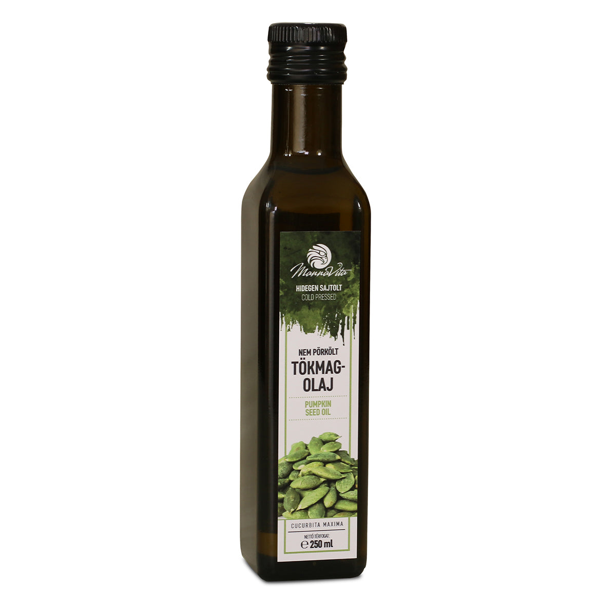 Ulei de semințe de dovleac presat la rece maghiar Mannavita • 250 ml