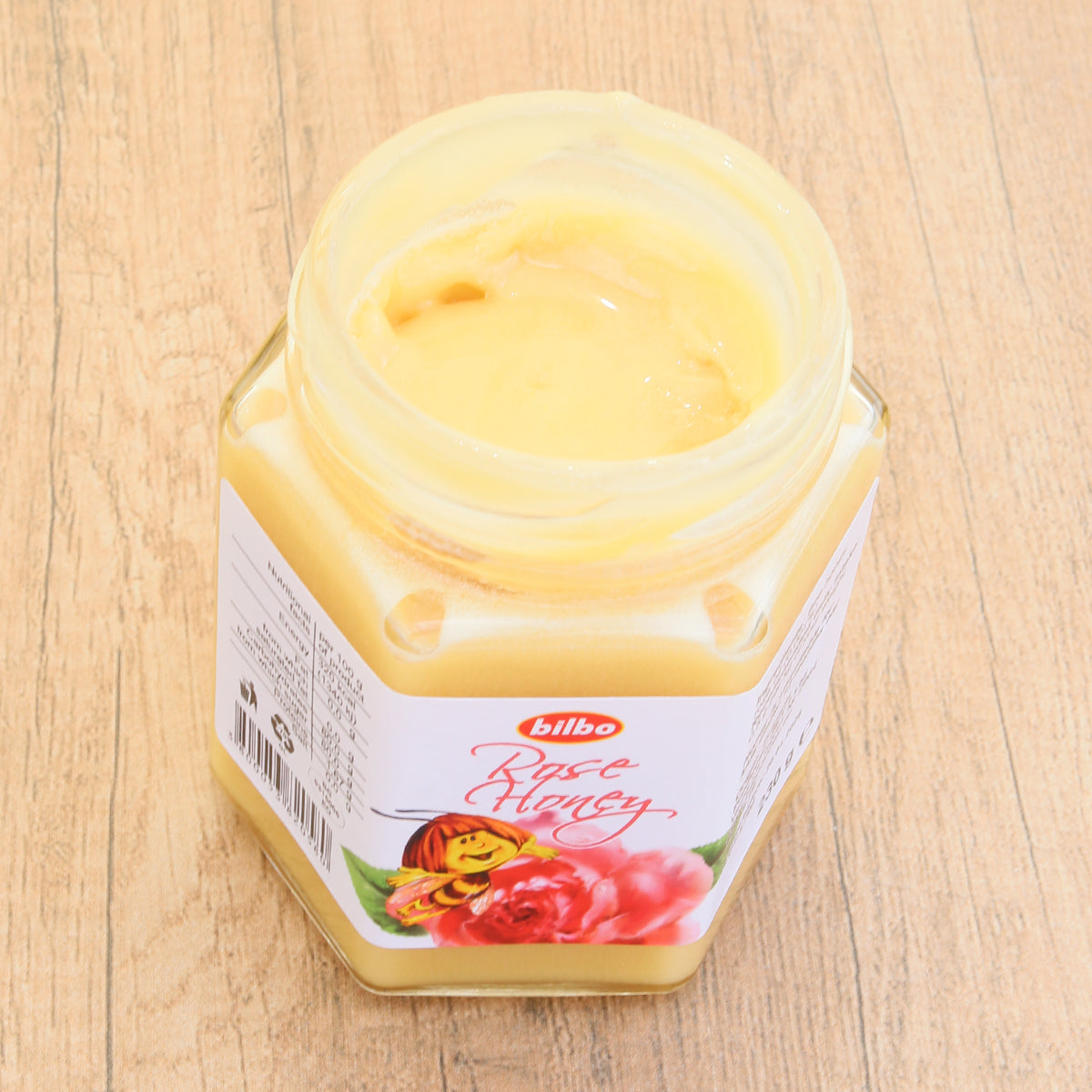 Bilbo miere crudă de trandafir • 230 g