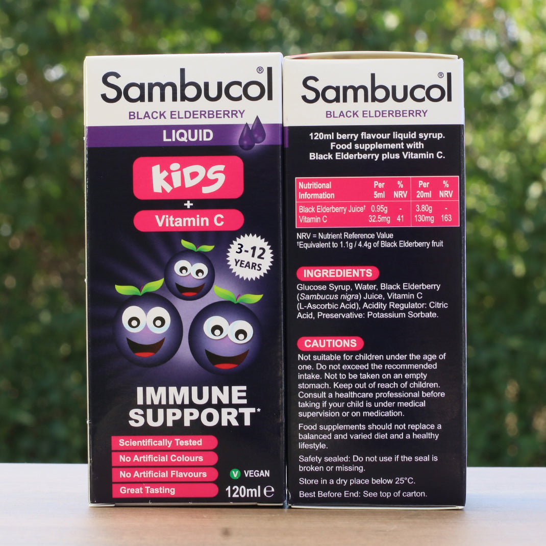 Sirop Sambucol de soc negru, pentru copii • 120 ml