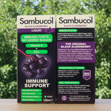 Sirop Sambucol de soc negru, fără zahăr • 120 ml