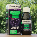 Sirop Sambucol de soc negru, fără zahăr • 120 ml