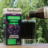 Sirop Sambucol de soc negru, fără zahăr • 120 ml