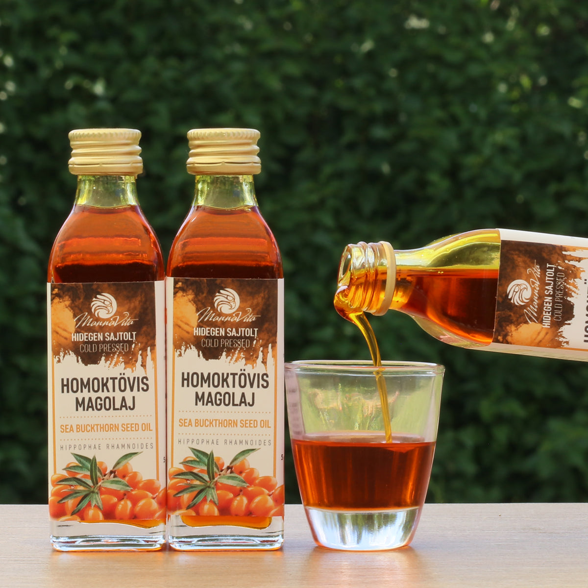 Mannavita ulei de semințe de cătină presat la rece din Ungaria • 40 ml