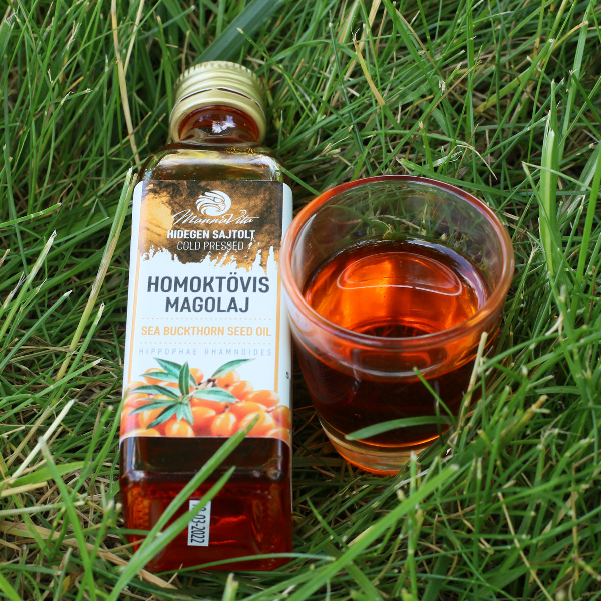 Mannavita ulei de semințe de cătină presat la rece din Ungaria • 40 ml