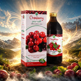 Mannavita suc pur de MERIȘOARE 100%, proaspăt presat • 500 ml
