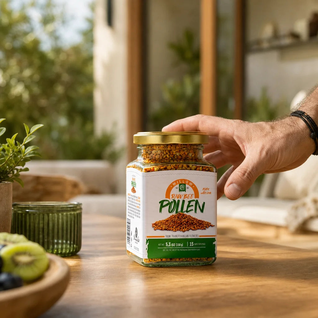 Mannavita, polen crud de Salcie • 150g