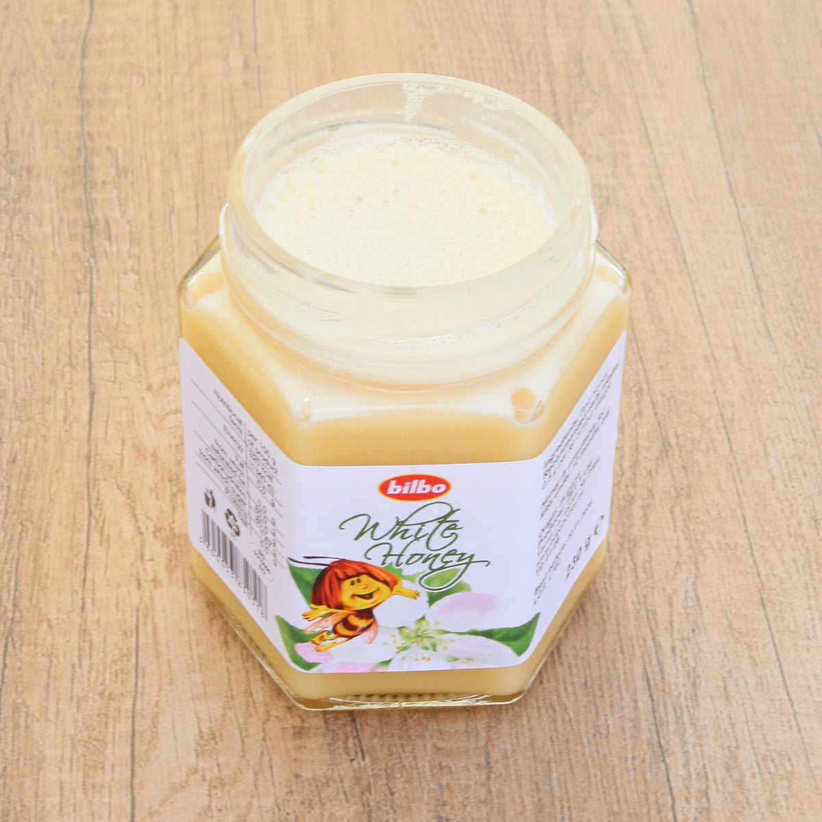 Bilbo miere albă crudă • 230 g
