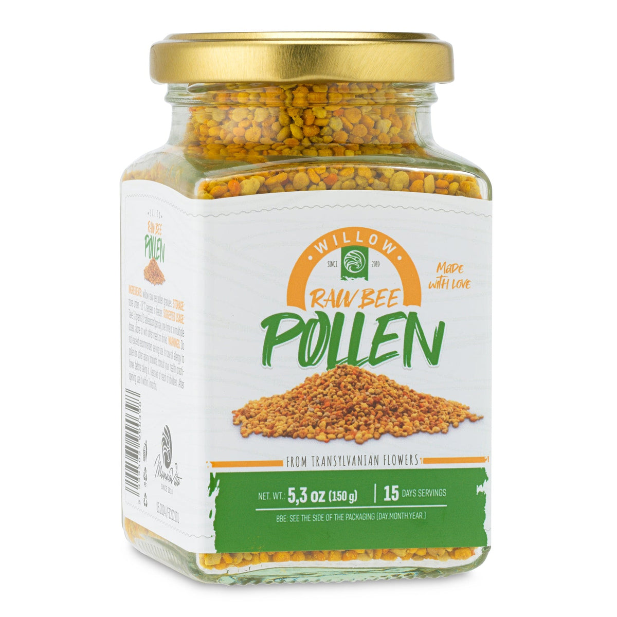 Mannavita, polen crud de Salcie • 150g
