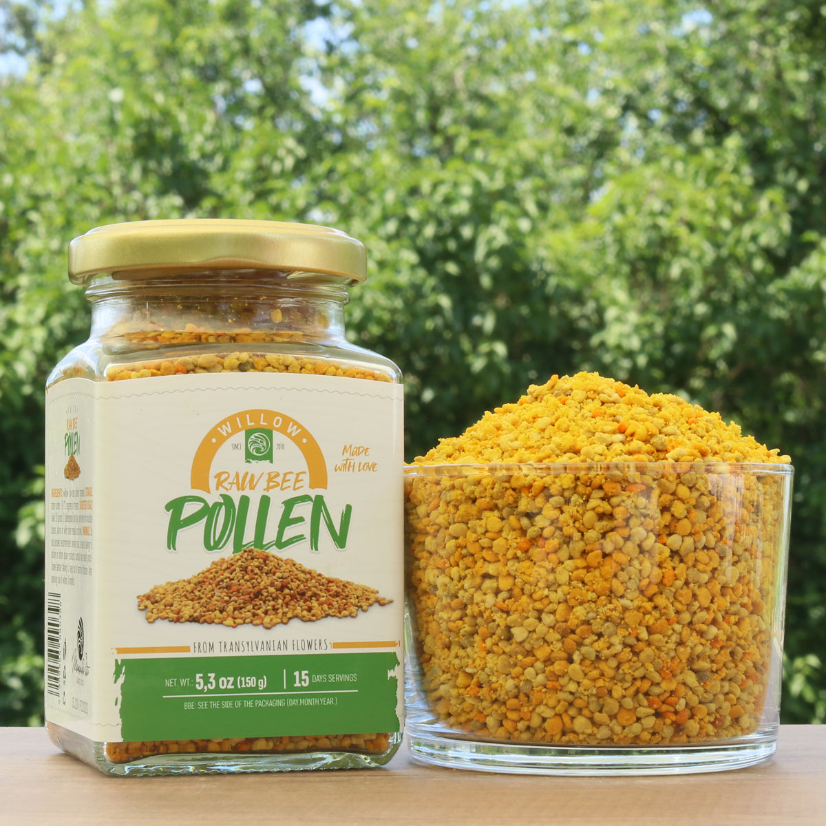 Mannavita, polen crud de Salcie • 150g